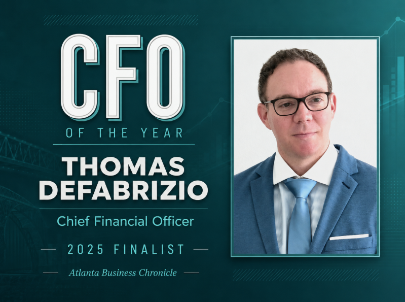Thomas DeFabrizio 2025 Atlanta Business Chronicle CFO of the Year finalist