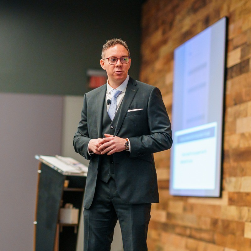 Thomas DeFabrizio speaking